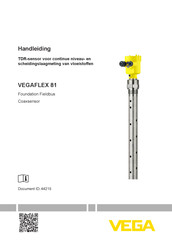 Vega VEGAFLEX 81 Handleiding