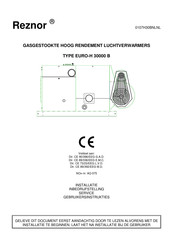 Reznor EURO-H 30000 B Handleiding