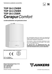 Junkers CerapurComfort TOP 28-3 ZSBR Technische Handleiding