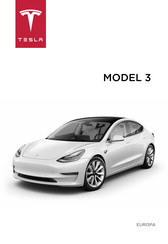 Tesla MODEL 3 2019 Handleiding