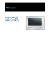 ABB ABB-WelcomeTouch 83220-AP 515 Series Handleiding