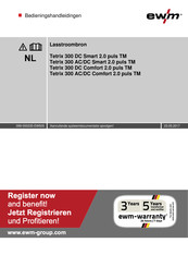 EWM Tetrix 300 AC/DC Smart 2.0 puls TM Bedieningshandleidingen