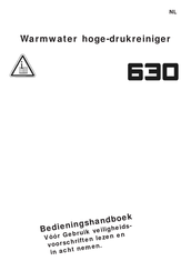 Kränzle therm 630 Bedieningshandboek