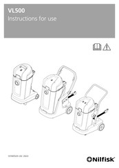 Nilfisk VL500 Gebruiksaanwijzing