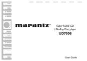 Marantz UD7006 Gebruikershandleiding