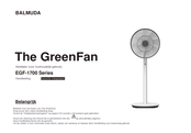 BALMUDA The GreenFan EGF-1700 Series Handleiding