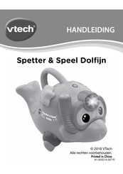 VTech Spetter & Speel Dolfijn Handleiding