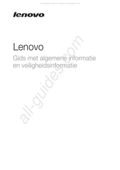 Lenovo Ideapad N585 Gebruikershandleiding