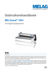 MELAG MELAseal 100 plus Gebruikershandboek