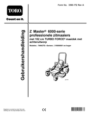 Toro 74942TE Gebruikershandleiding