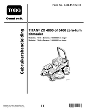 Toro 74848 Gebruikershandleiding