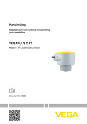 Vega VEGAPULS C 22 Handleiding