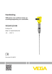 Vega VEGAFLEX 86 Handleiding