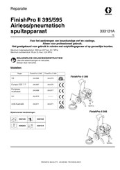 Graco 24U065 Bediening, Onderdelen, Reparatie