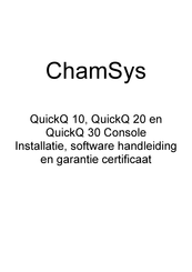 ChamSys QuickQ 20 Installatiehandleiding