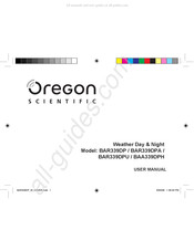 Oregon Scientific BAA339DPH Gebruikershandleiding