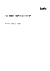 Lenovo ThinkPad T430si Handboek