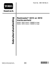 Toro 316000501 Gebruikershandleiding