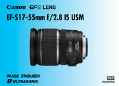 Canon EF-S17-55mm f/2.8 IS USM Handleiding