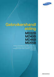 Samsung MD32B Gebruikershandleiding