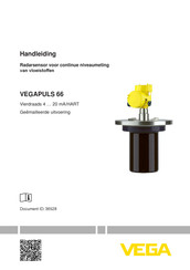 Vega VEGAPULS 66 Handleiding