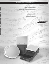 Bose VIRTUALLY INVISIBLE 191 Installatiehandleiding