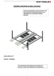 MW TOOLS PKB2004 Gebruikershandleiding