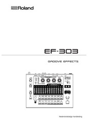 Roland EF-303 Handleiding