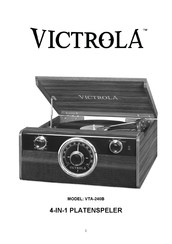 Victrola VTA-240B Gebruikershandleiding