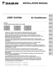 Daikin FXKQ40MVE Installatiehandleiding