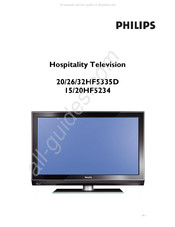 Philips 32HF5335D Gebruikershandleiding