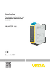 Vega VEGATOR 132 Handleiding