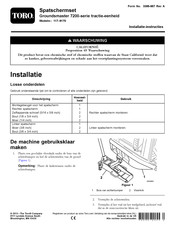 Toro Groundsmaster 7200 Installatie-Instructies