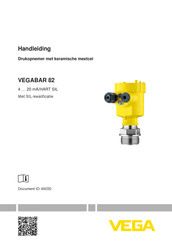 Vega VEGABAR 82 Handleiding