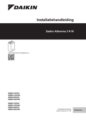 Daikin Altherma 3 R W EBBX16DF6V Installatiehandleiding