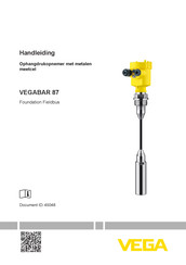 Vega VEGABAR 87 Handleiding