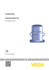 Vega VEGASOURCE 81 Handleiding