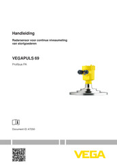 Vega VEGAPULS 69 Handleiding