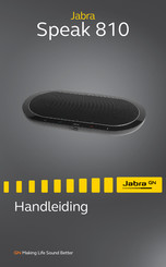 Jabra Speak 810 Handleiding