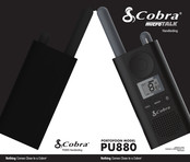 Cobra microTALK PU880 Handleiding