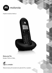 Motorola T102L Gebruikershandleiding