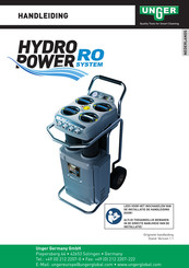 unGer Hydro Power R0 system Handleiding