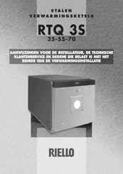 Riello 20025618 Installatiehandleiding