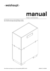 Weishaupt WWP S 40 IH Montage- En Gebruiksaanwijzing