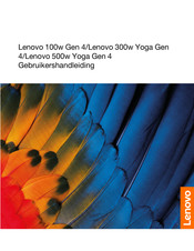 Lenovo 100w Gen 4 Gebruikershandleiding