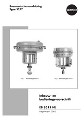 Samson 3277 Inbouw- En Bedieningsvoorschrift