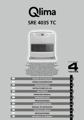 Qlima SRE 4035 TC Gebruiksaanwijzing