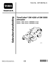 Toro 400220000 Gebruikershandleiding