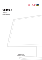 ViewSonic VG3456C Handleiding