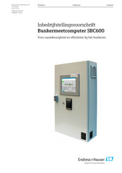 Endress+Hauser SBC600 Bedieningsvoorschrift